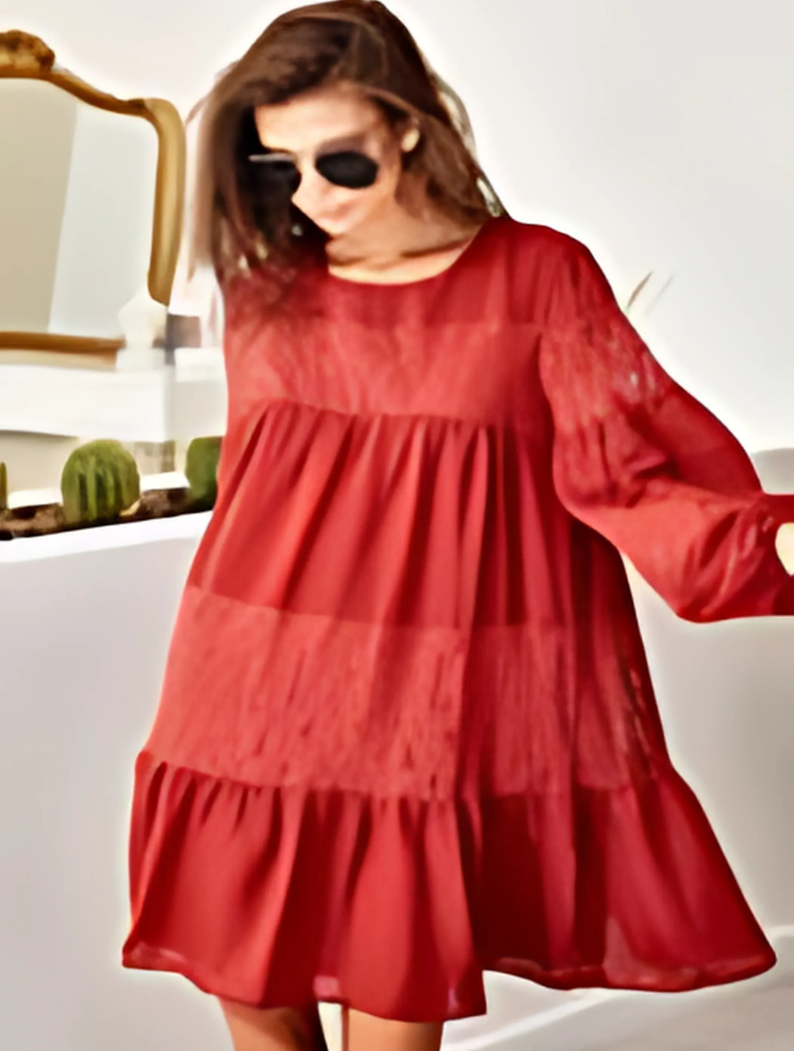 The Crimson Romance Babydoll
