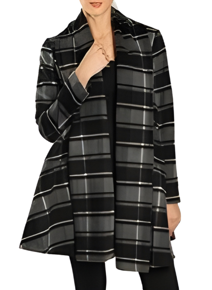 The Rowan Plaid Coat